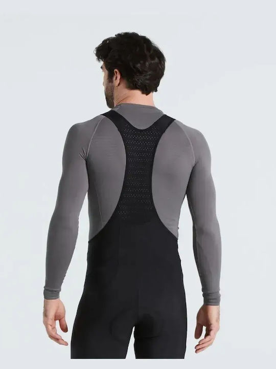 Specialized Cămașă Termică Cu Mâneci Lungi Pentru Bărbați Gri