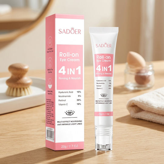 4-in-1 Roll-on Gesichts- & Augenmasken 20gr