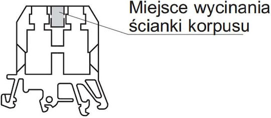 POKÓJ Calea Ferată De Fixare Pentru Accesorii De Iluminat Albastre