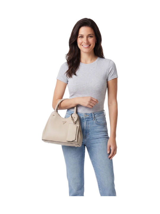 Lorella Knitted Women's Bag Shoulder / Crossbody Ecru
