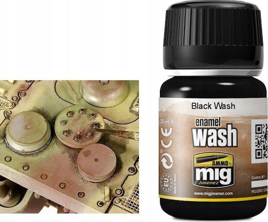 Humbrol Modellbau-Farben Schwarz Wash 35ml
