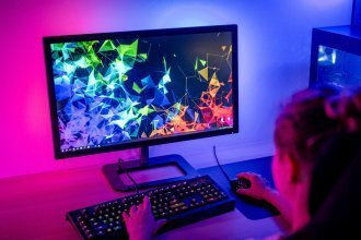 Newell Ταινία LED USB 5V RGB Φως 3m Τύπου SMD5050 με Τροφοδοτικό