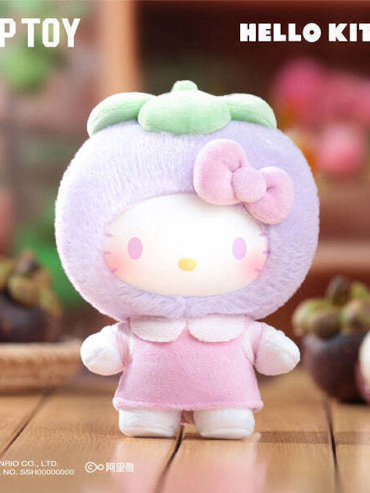 Plüschiger Schlüsselanhänger Hello Kitty Fruity Paradise Blind Box 1 Stück Zufallsauswahl