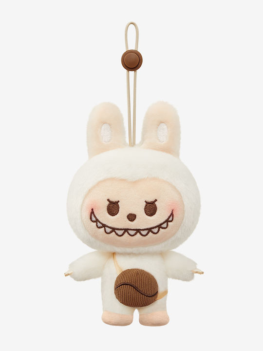 Plushy Keychain Pop Mart Pop Bean Coffee Factory Plush Pendant 1 Piece Random Selection