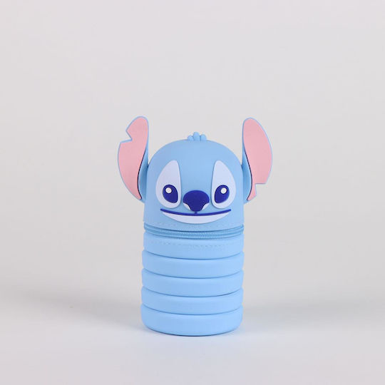 Cerda Disney Stitch Silicone Cylinder Pencil Case Various Designs/Colours