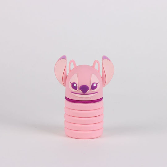 Cerda Disney Stitch Silicone Cylinder Pencil Case Various Designs/Colours