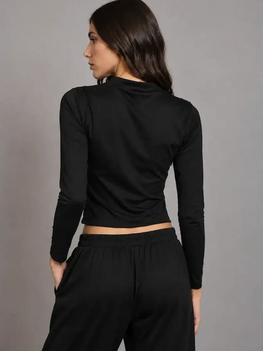 Women's Sports Blouse Black