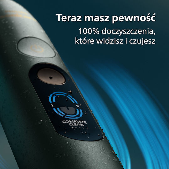 Philips Sonicare Diamondclean 9000 Water Flosser με Αισθητήρα Πίεσης και Θήκη Ταξιδίου Πράσινο