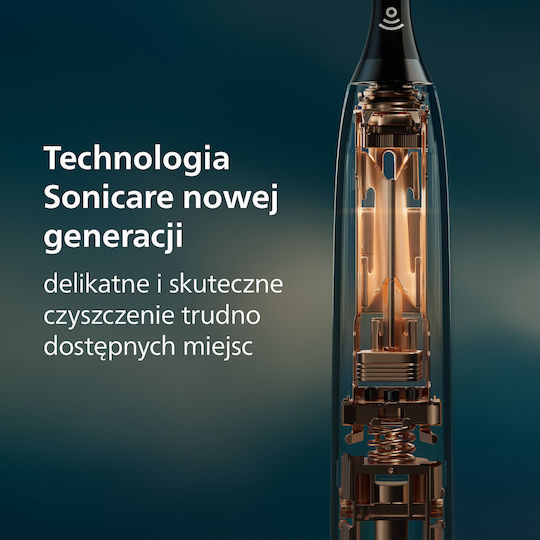Philips Sonicare Diamondclean 9000 Water Flosser με Αισθητήρα Πίεσης και Θήκη Ταξιδίου Πράσινο