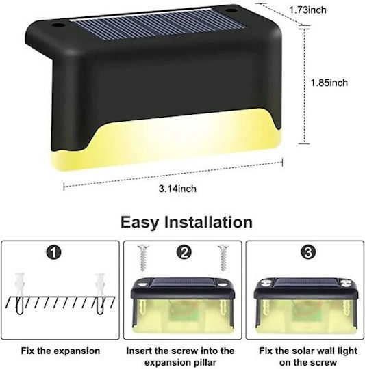 Proiector Lămpi Decorative Pentru Masă LED Alb Cald Apus De Soare 4 Buc 7.9x5 Cm