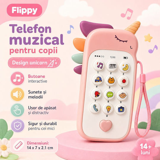 Играчка Телефон с музика и със звуци