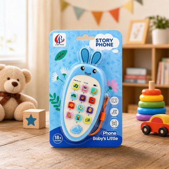 Jucărie Telefon cu Muzică, Lumină și Sunete pentru 18+ Luni