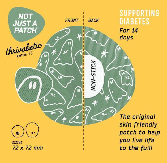 Not Just a Patch Αυτοκόλλητα Επίθεματα Αισθητήρα Γλυκόζης 10τμχ