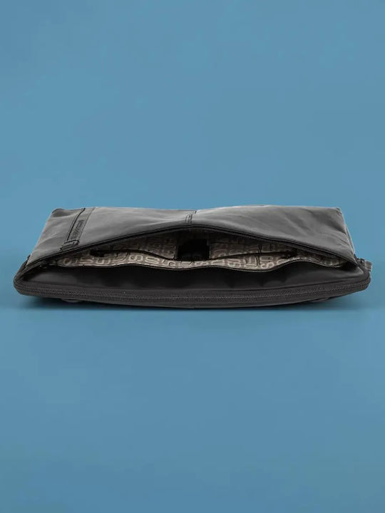 Lacoste Leder Herren Geldbörse Schwarz