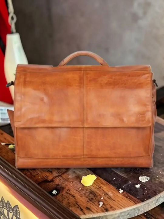 Leder Herren Geldbörse Tabac Braun