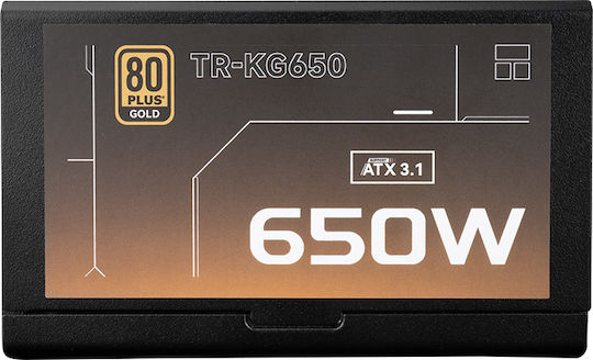 Thermalright TR-KG650 650W Negru Sursă de Alimentare Complet Modulară 80 Plus Gold