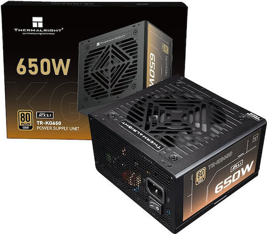 Thermalright TR-KG650 650W Negru Sursă de Alimentare Complet Modulară 80 Plus Gold