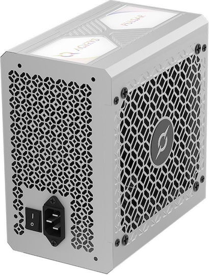 Aqirys 650W Alb Sursă de Alimentare Complet Cu Fir 80 Plus Bronze (AQRYS_PULSARWH650W)