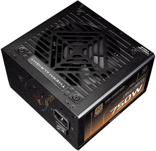 Thermalright 750W Negru Sursă de Alimentare Complet Modulară 80 Plus Gold (TR-KG750-sleeved)