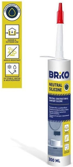 Briko Konstruktions- und Schwerlastkleber Transparente 300ml