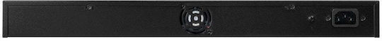 BCS BCS-B-SP16G-2SFP-M Управляем L2 PoE+ Суич с 16 Gigabit (1Gbps) Ethernet Порта и 2 SFP Порта