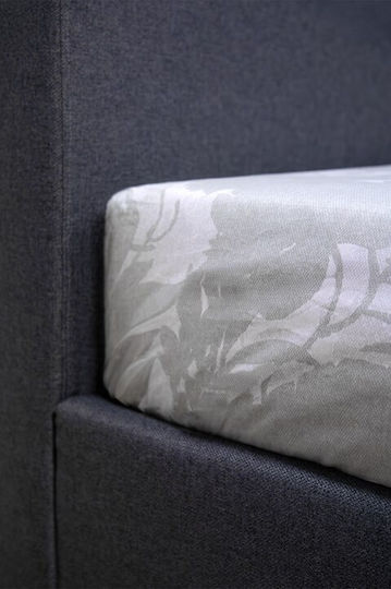 Viokarpet Diamond 252 Подредба Чаршафи King Size с Еластична Лента 240x270см Лилаво Зелен (4 Бройки)