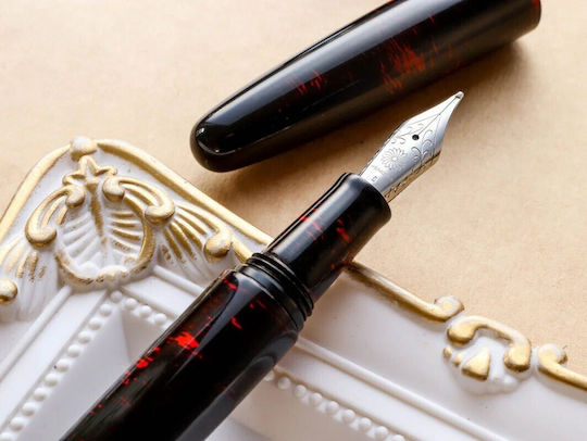 Wancher Fountain Pen Medium Grey Steel