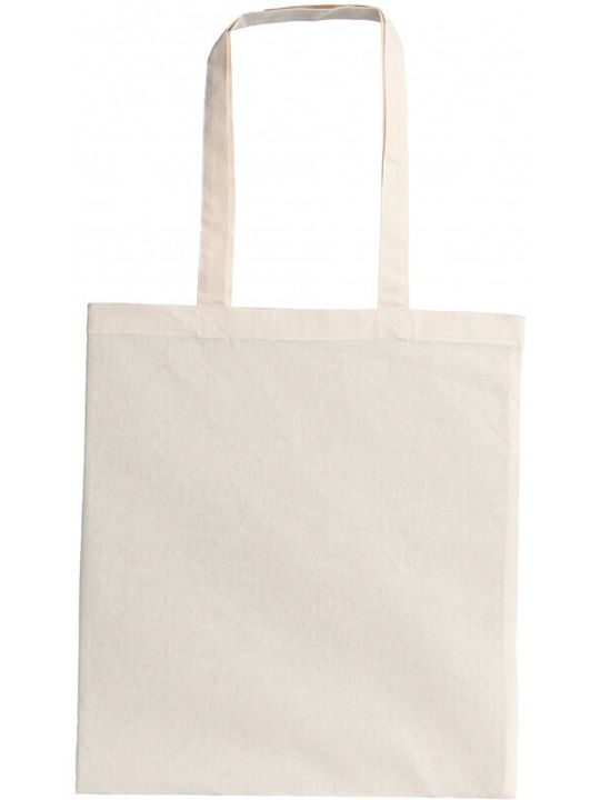 Памучна Чанта Tote U-bag Salvador Дълги Дръжки 220g/m² – 10l Натурален