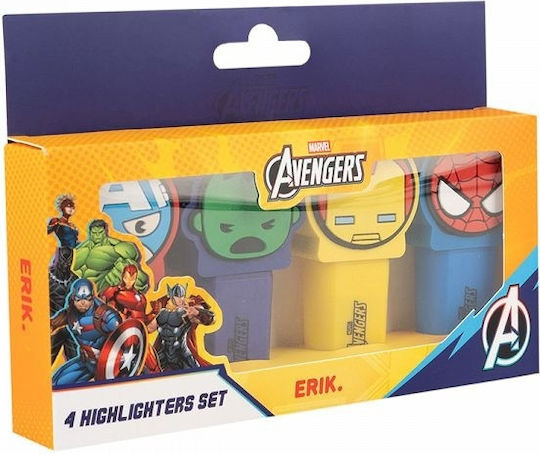 Grupo Erik Marker Unterstreichen Marvel Avengers Set 4 Stück