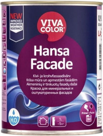 VivaColor Plastic Watercolor for Exterior Use Lc-alus 900ml