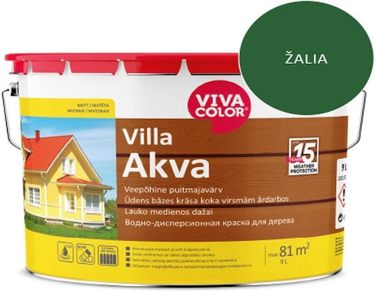 VivaColor Vopsea Plastică Pentru Utilizare Externă Villa Akva 9lt
