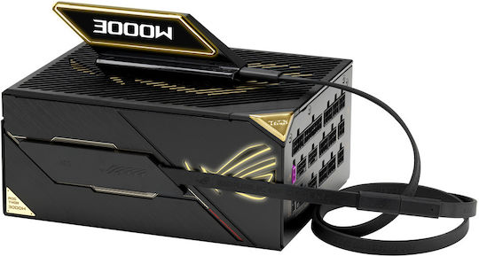 Asus Thor 3000W Черно Захранващо Блокче За Компютър Пълен Модул 80 Plus Titanium