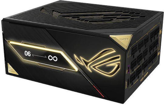 Asus Thor 3000W Черно Захранващо Блокче За Компютър Пълен Модул 80 Plus Titanium