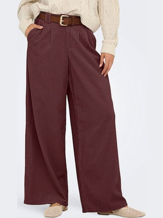 Only Wide Women's Fabric Pantaloons Decadent Chocolate