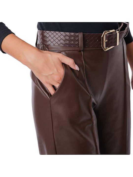 Brown Matte Pantaloons Belt