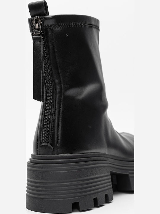 Damen Stiefeletten Schwarz