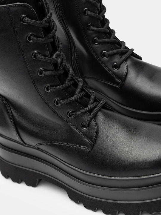 Stiefeletten Damen Schwarz