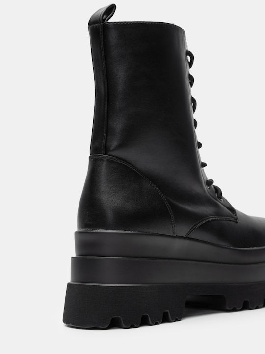 Stiefeletten Damen Schwarz