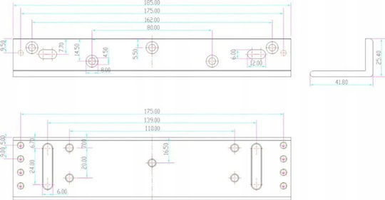 Triton Mounting Bracket for Peripheral Alarm Systems