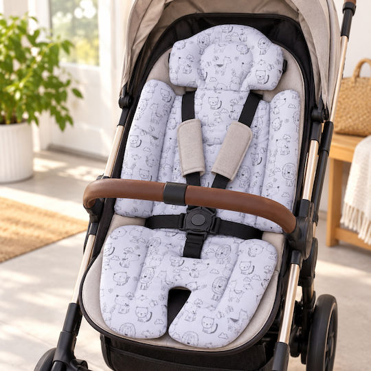 Queen Mother Stroller Mattress Grey
