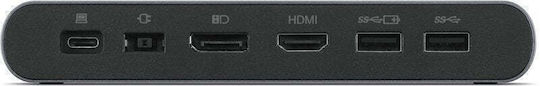 Lenovo USB-C Docking Station with Grey (40B30090SA)