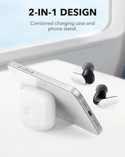 Anker R50i NC In-ear Bluetooth Handsfree Headphones with Sweat Resistance and Charging Case White