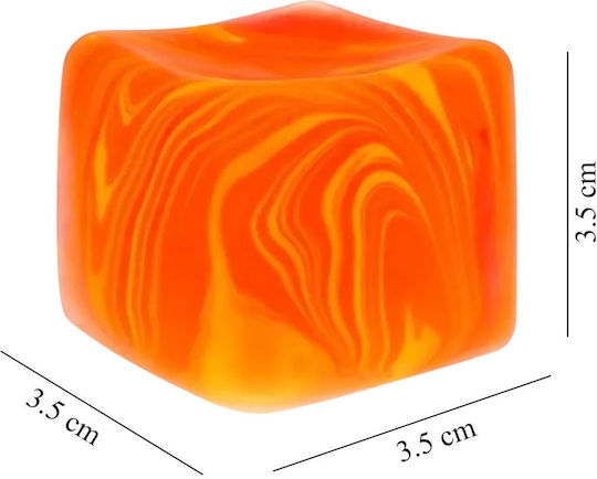 Squishy Colțunaș Spumant Portocaliu
