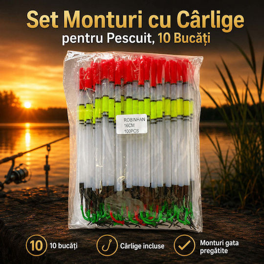 Fishing Gears Set 10 Pieces