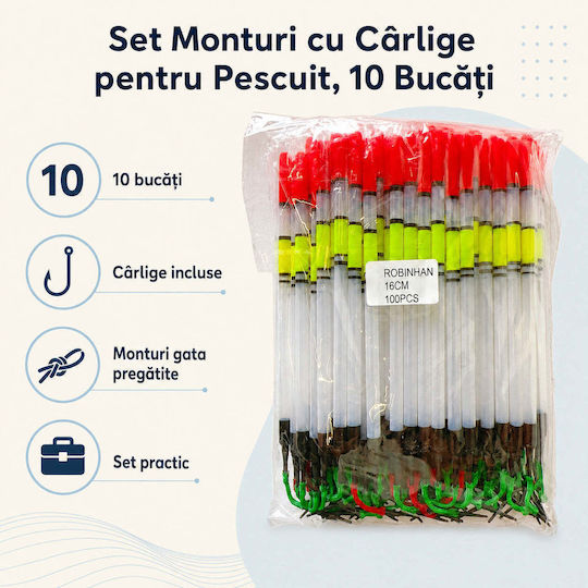 Fishing Gears Set 10 Pieces