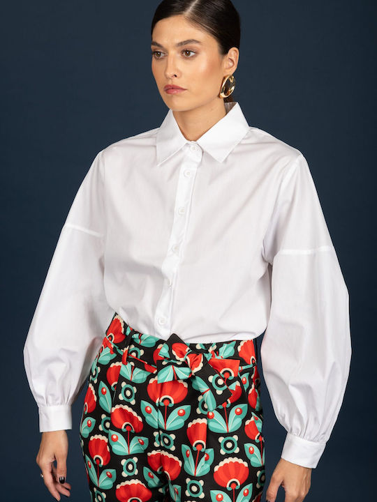 Long Sleeve Women's Shirt White