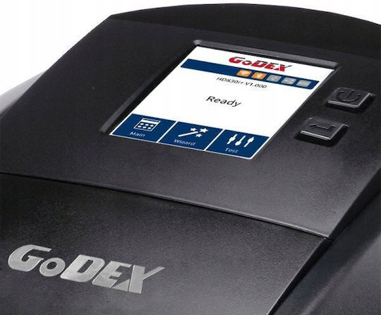 Godex Godex Thermischer Übertragung Etikettendrucker USB Serial Ethernet 600 dpi Farbiger