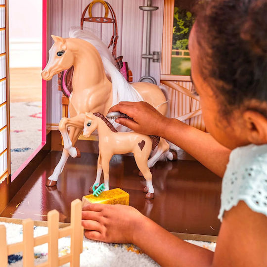 Casă de păpuși din lemn 153cm
