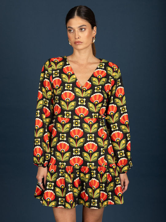 Summer T-Shirt Dress Orange