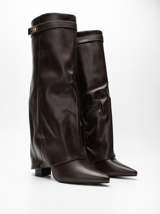Damenstiefel Braun